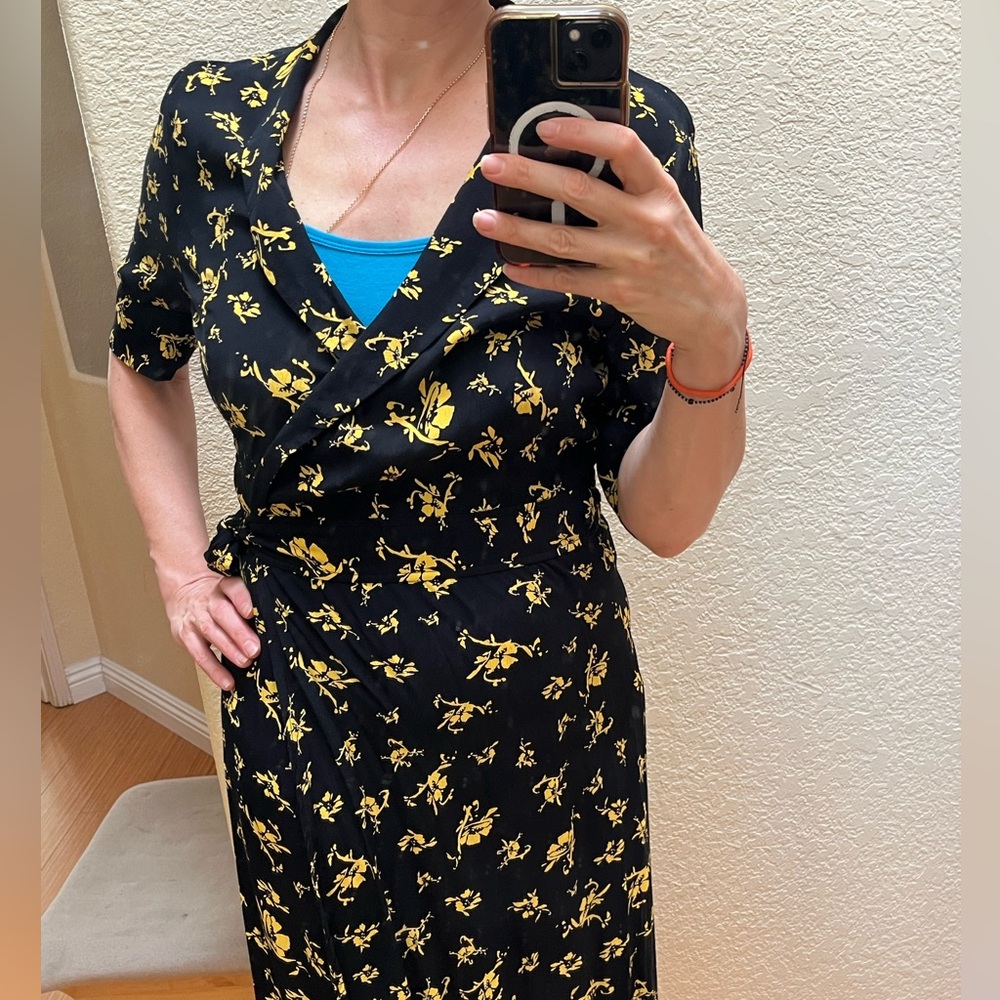 Ganni Dalton Wrap Dress - image 3